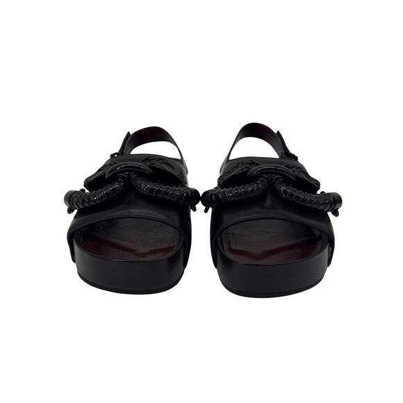 TORY BURCH Jessica Platform Sandal in Perfect Black 7 - Picture 5 of 8